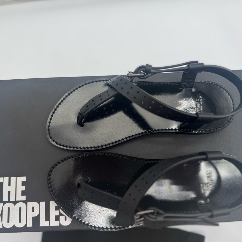 The Kooples Black Sandals - Picture 6 of 10